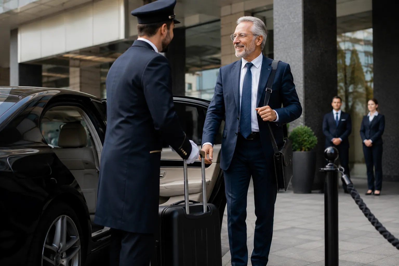 Protocolo de recepción VIP y bienvenida en aeropuertos